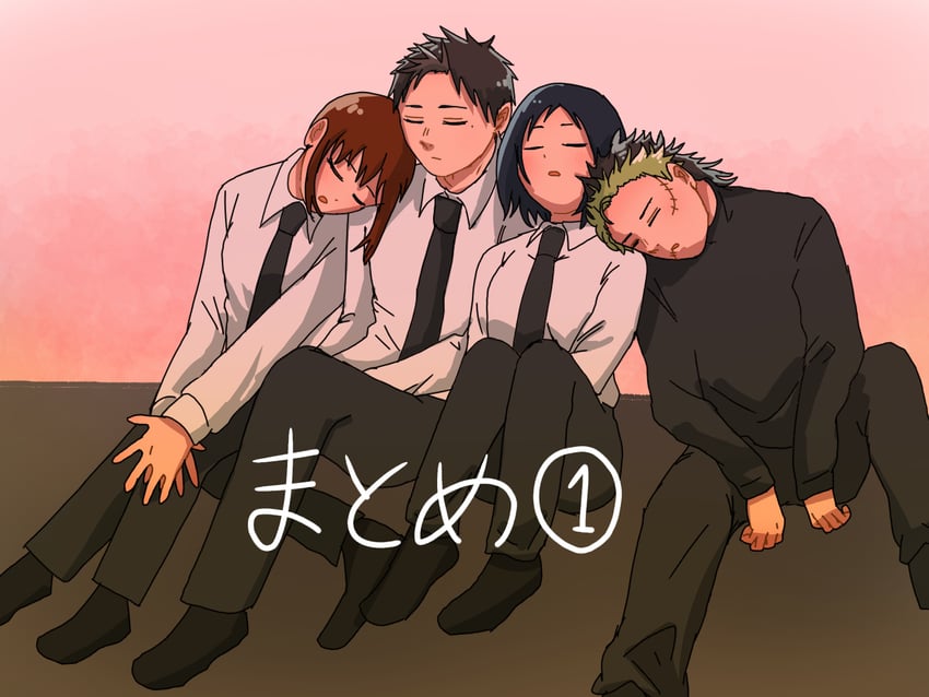 rita, doug, bradley hana, and inomoto natsuki (youchien wars) drawn by sasugaaneki