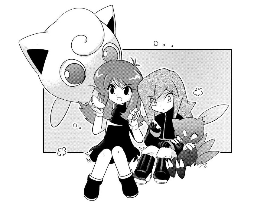 silver, jigglypuff, green, and sneasel (pokemon and 1 more) drawn by ayateaori