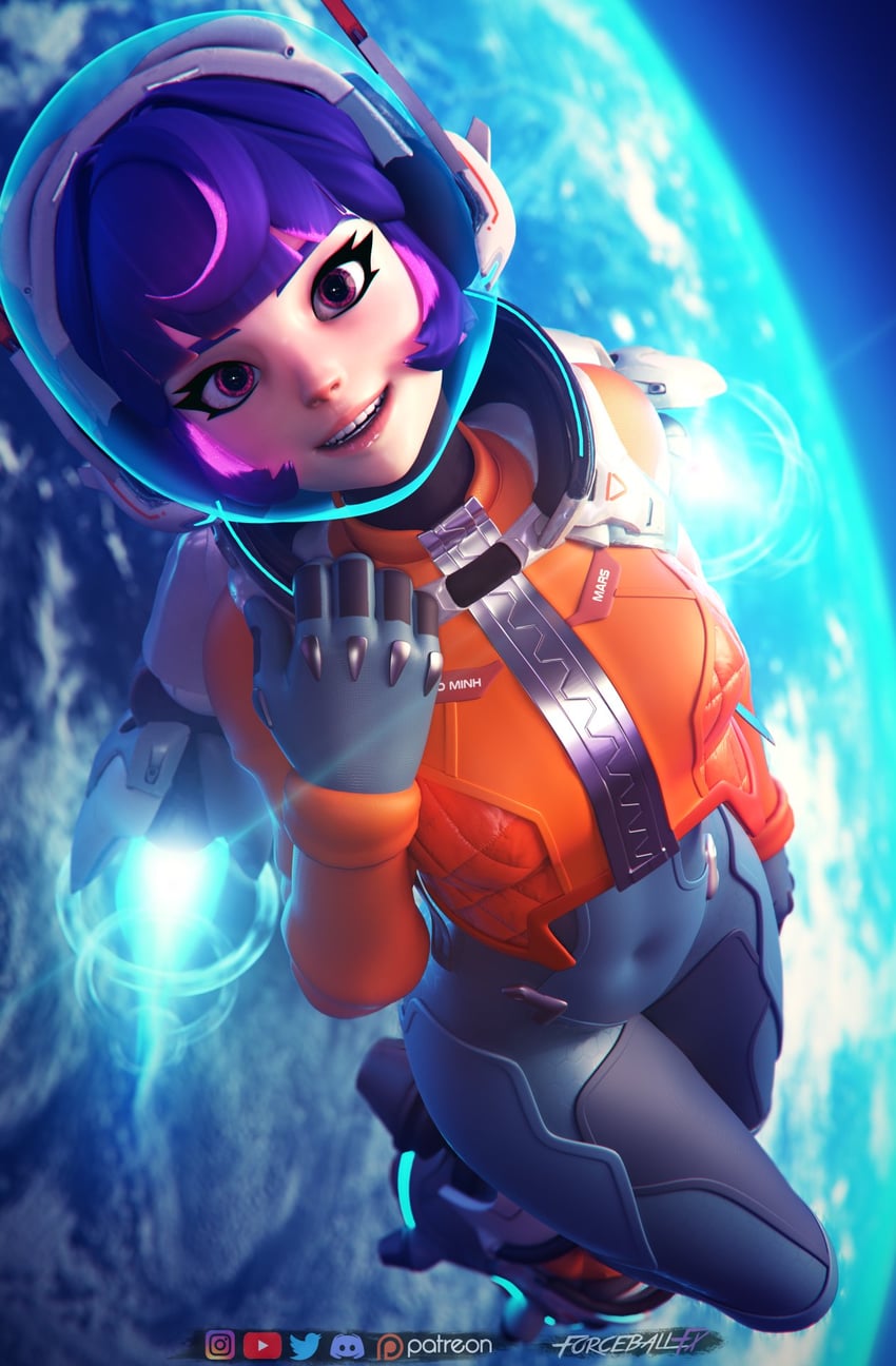 juno (overwatch and 1 more) drawn by forceball_fx
