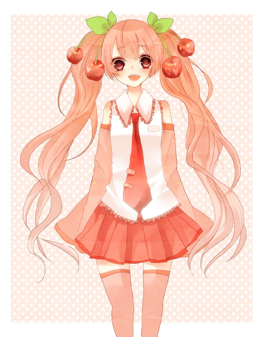 hatsune miku and sakura miku (vocaloid) drawn by a-shima227