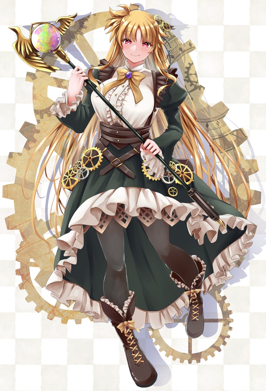 fate testarossa (lyrical nanoha and 2 more) drawn by sougetsu_izuki