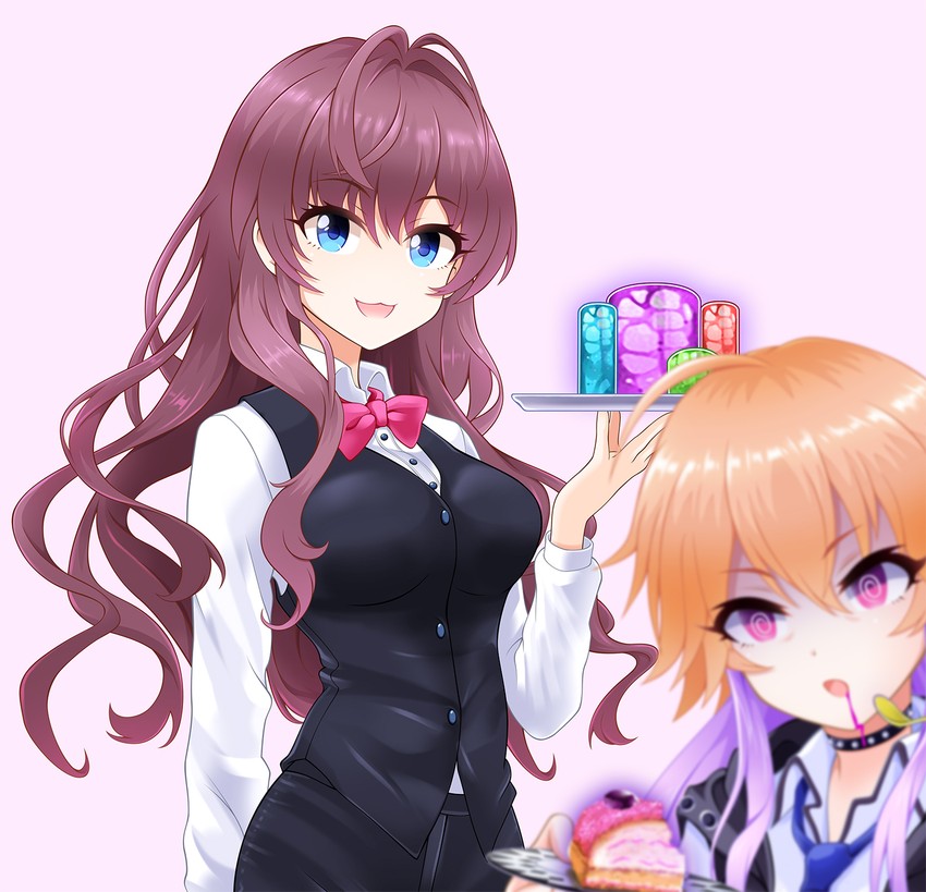 ichinose shiki and ninomiya asuka (idolmaster and 1 more) drawn by eva_16-gouki