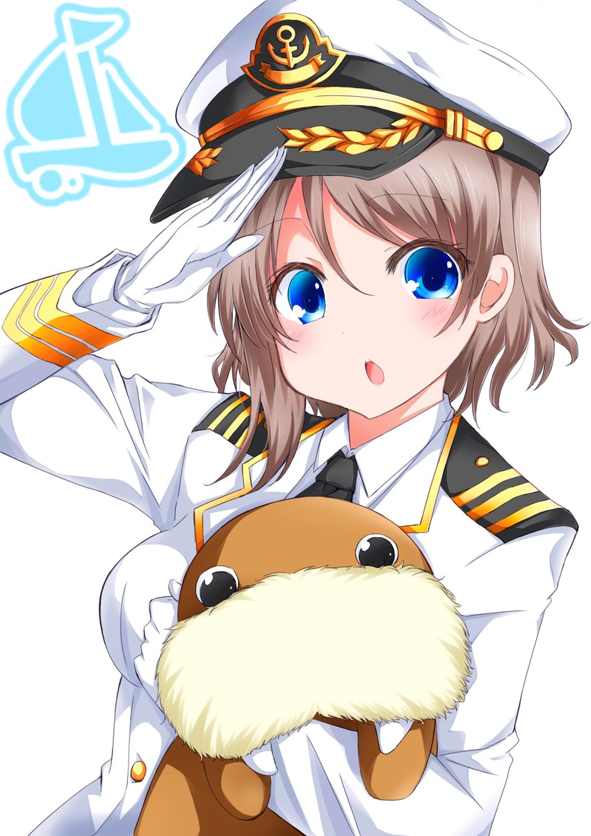 watanabe you and uchicchii (love live! and 1 more) drawn by zero-theme