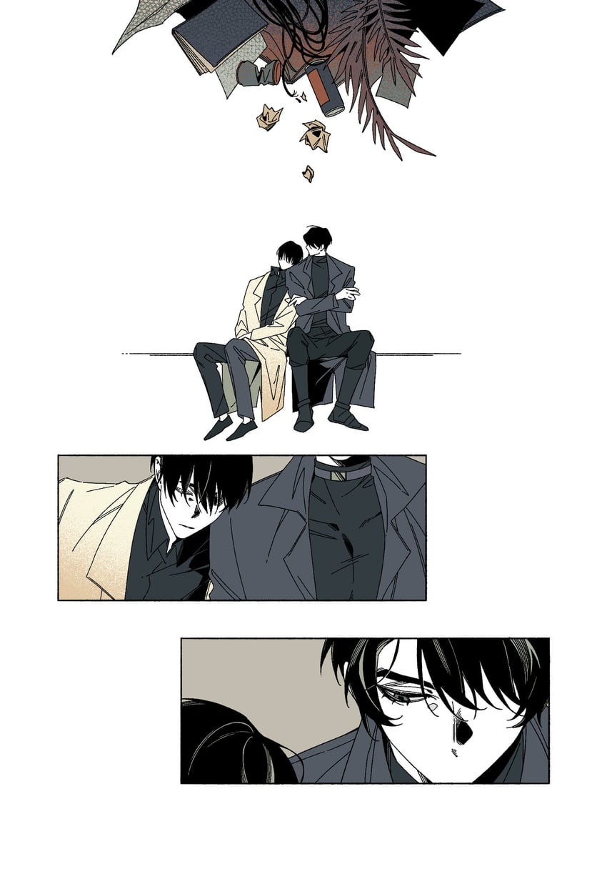 kim dokja and yoo joonghyuk (omniscient reader's viewpoint) drawn by benkdjjituibot