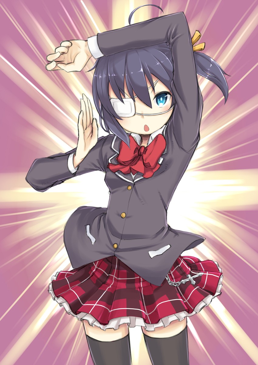 takanashi rikka (chuunibyou demo koi ga shitai!) drawn by motorii