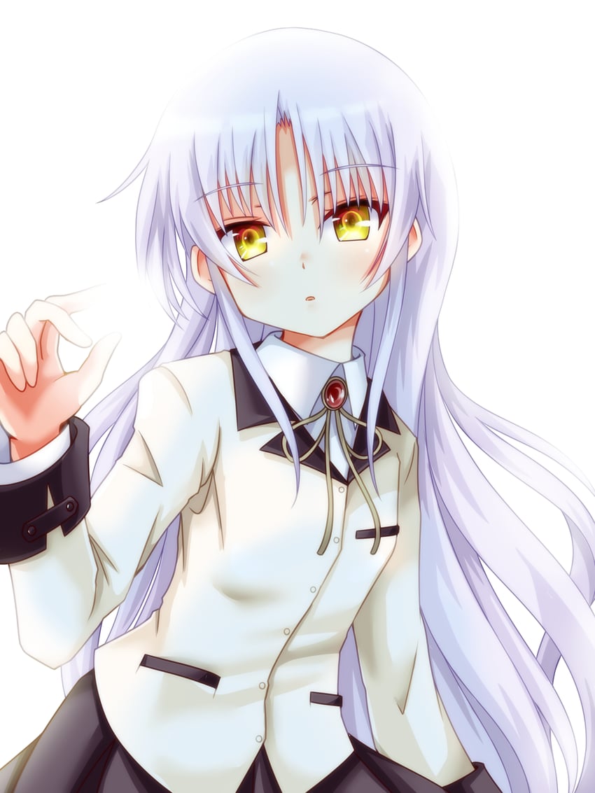 tachibana kanade (angel beats!) drawn by sanari_(quarter_iceshop)