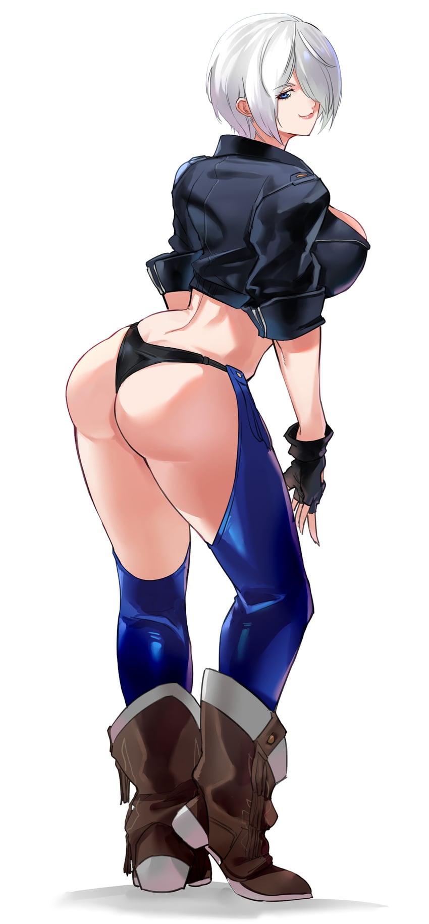 angel (the king of fighters and 1 more) drawn by negresco