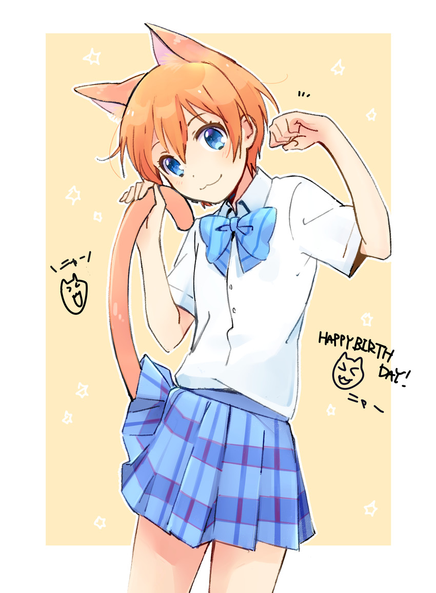 hoshizora rin (love live! and 1 more) drawn by urata_asao