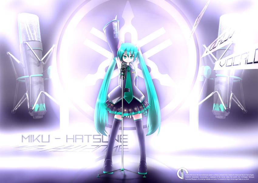 hatsune miku (vocaloid and 1 more) drawn by tsubasa_(abchipika)