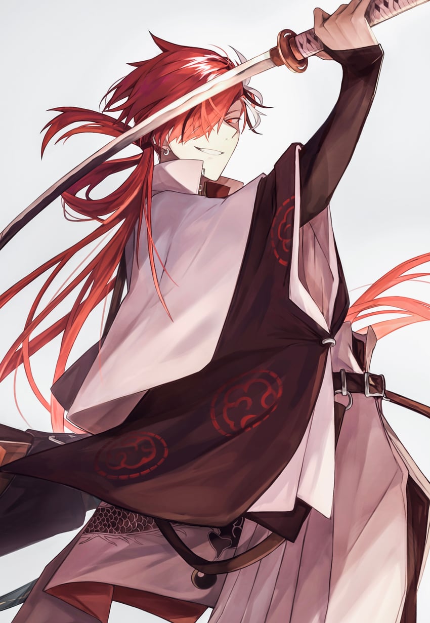 takasugi shinsaku (fate and 1 more) drawn by kyure_(12e344)