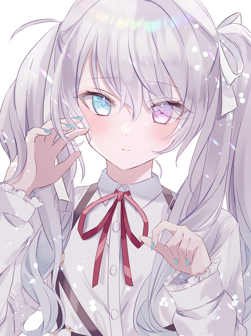hatsune miku and 25-ji miku (vocaloid and 1 more) drawn by yomogi_mogu