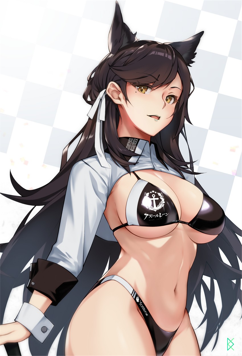 atago (azur lane) drawn by nagi-kaze