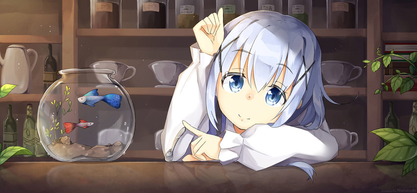 kafuu chino (gochuumon wa usagi desu ka?) drawn by nana_(kuu_haku)