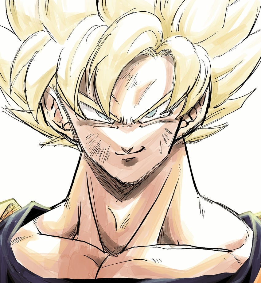 son goku (dragon ball and 1 more) drawn by 9302w_(user_wjpg8475)