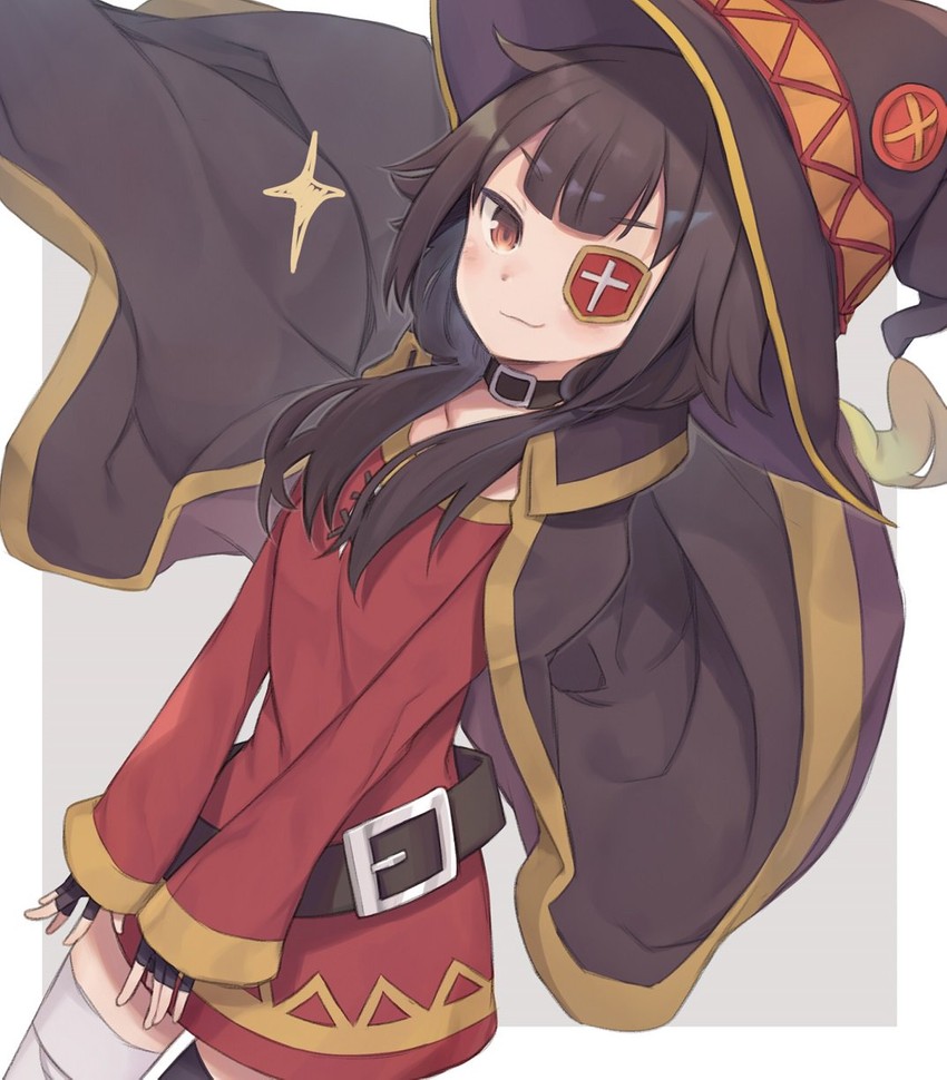megumin (kono subarashii sekai ni shukufuku wo!) drawn by totatokeke