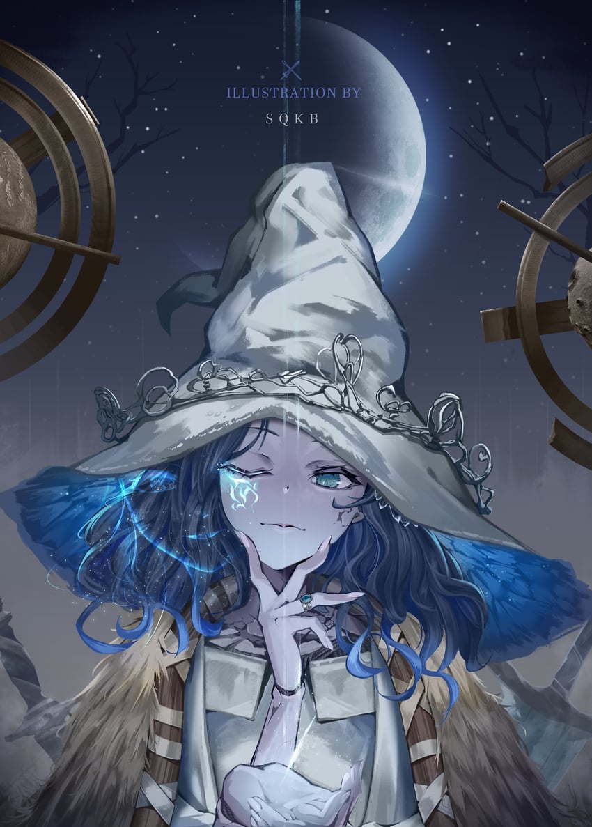ranni the witch (elden ring) drawn by shi_qi_kuang_beng
