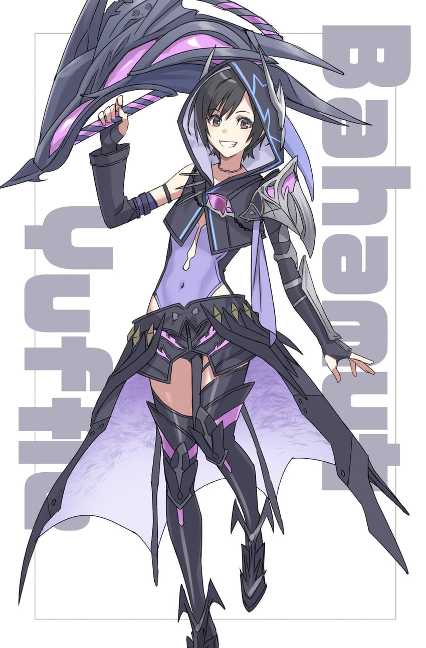 yuffie kisaragi (final fantasy and 2 more) drawn by decoponmagi