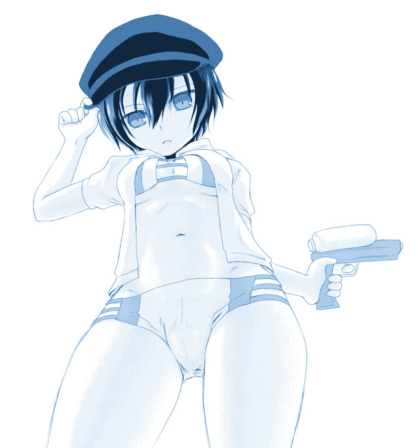 shirogane naoto (persona and 1 more) drawn by soreko