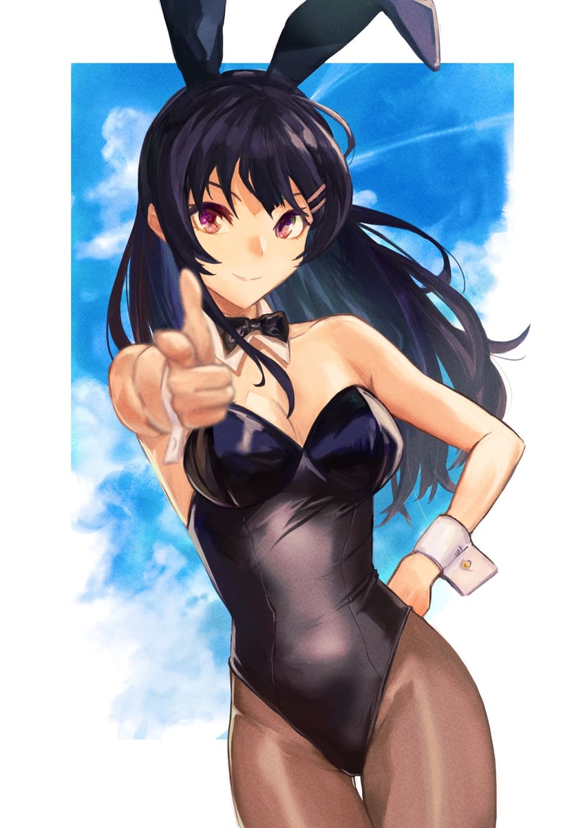 sakurajima mai (seishun buta yarou) drawn by sokora_hen