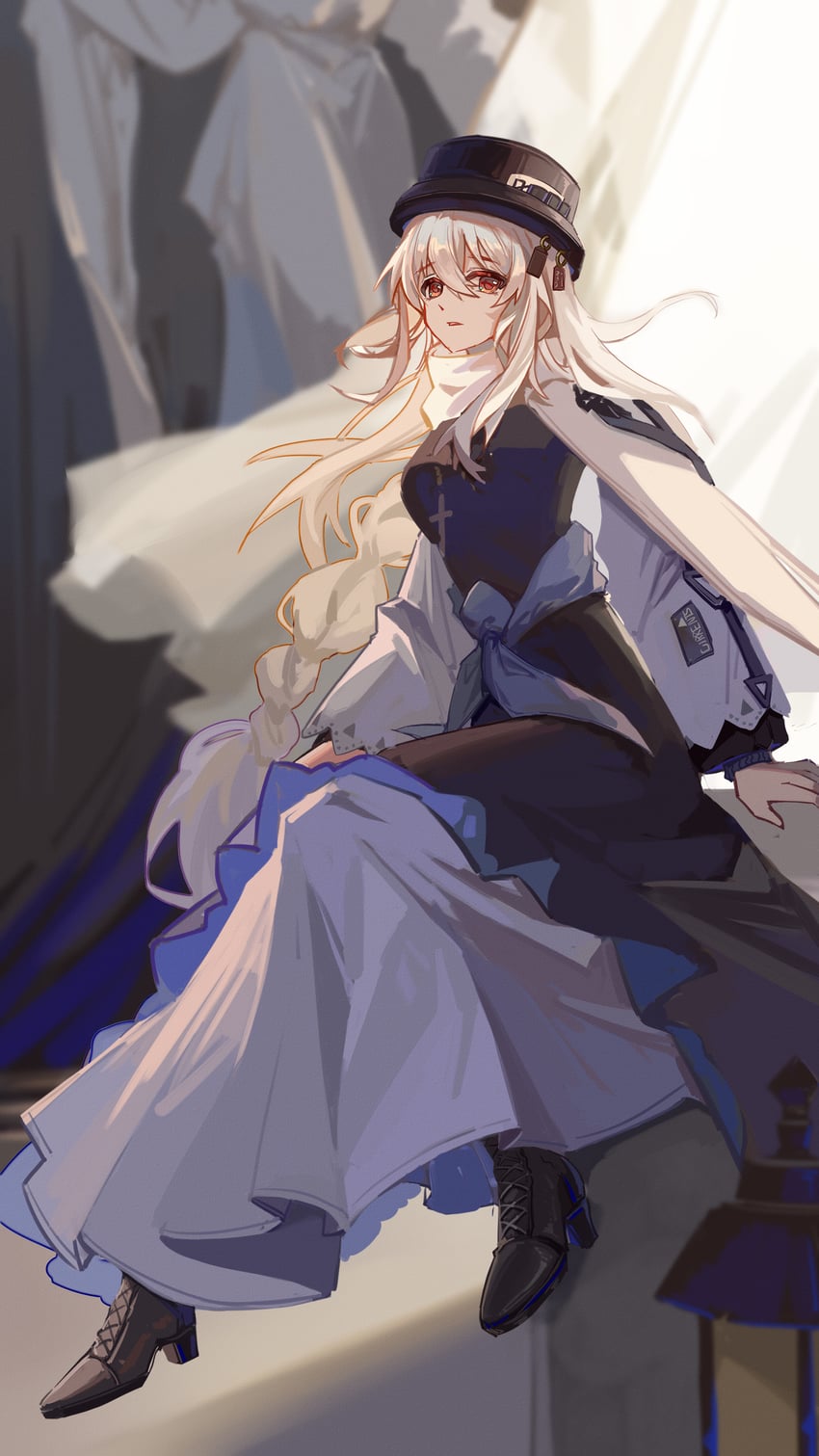 specter (arknights) drawn by falseartstu