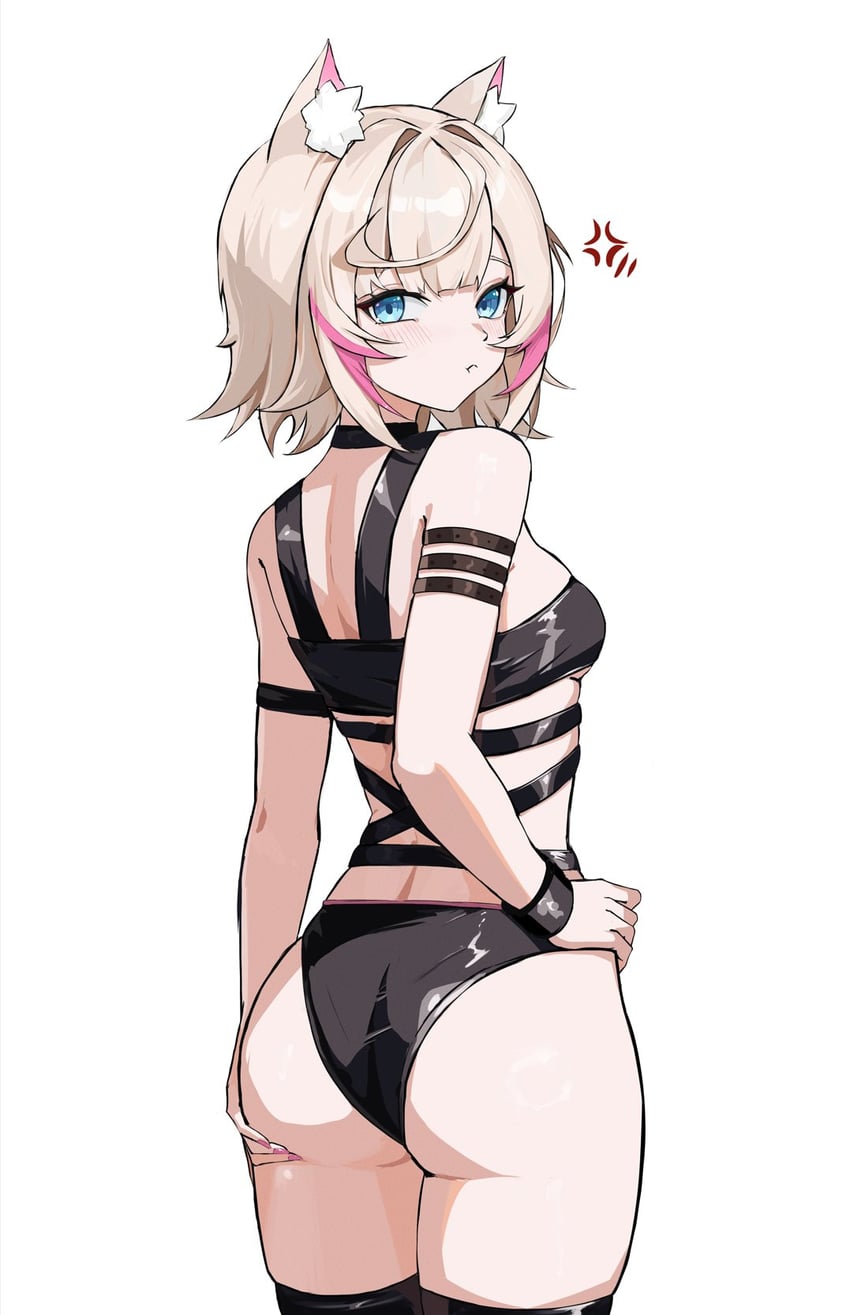 mococo abyssgard (hololive and 1 more) drawn by ttsyrene