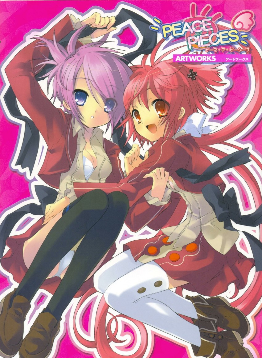 momose hikaru and akizuki nagi (peace@pieces) drawn by ito_noizi