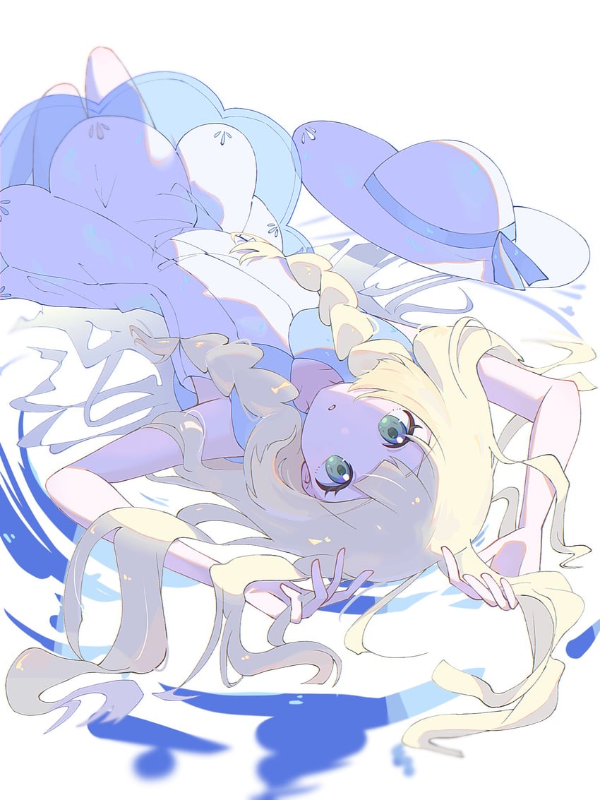 lillie (pokemon and 1 more) drawn by seiun_(hoshigumo_72)