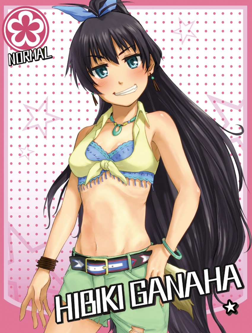 ganaha hibiki (idolmaster and 1 more) drawn by tsukikase
