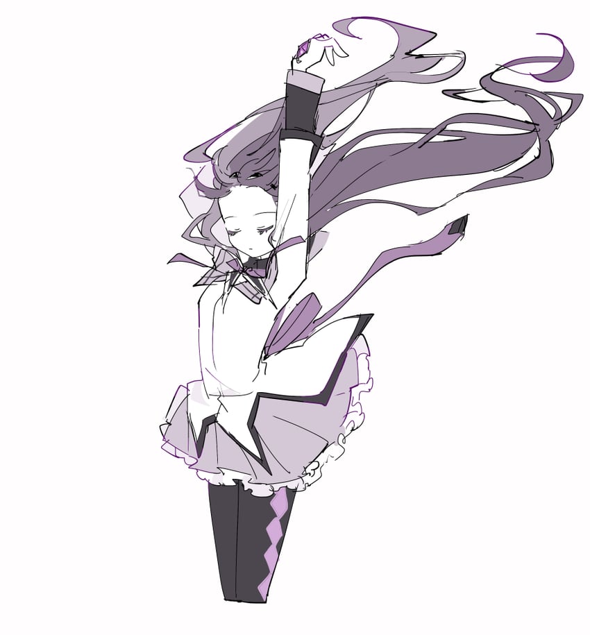 akemi homura (mahou shoujo madoka magica) drawn by pipi_o_(pipioo08)