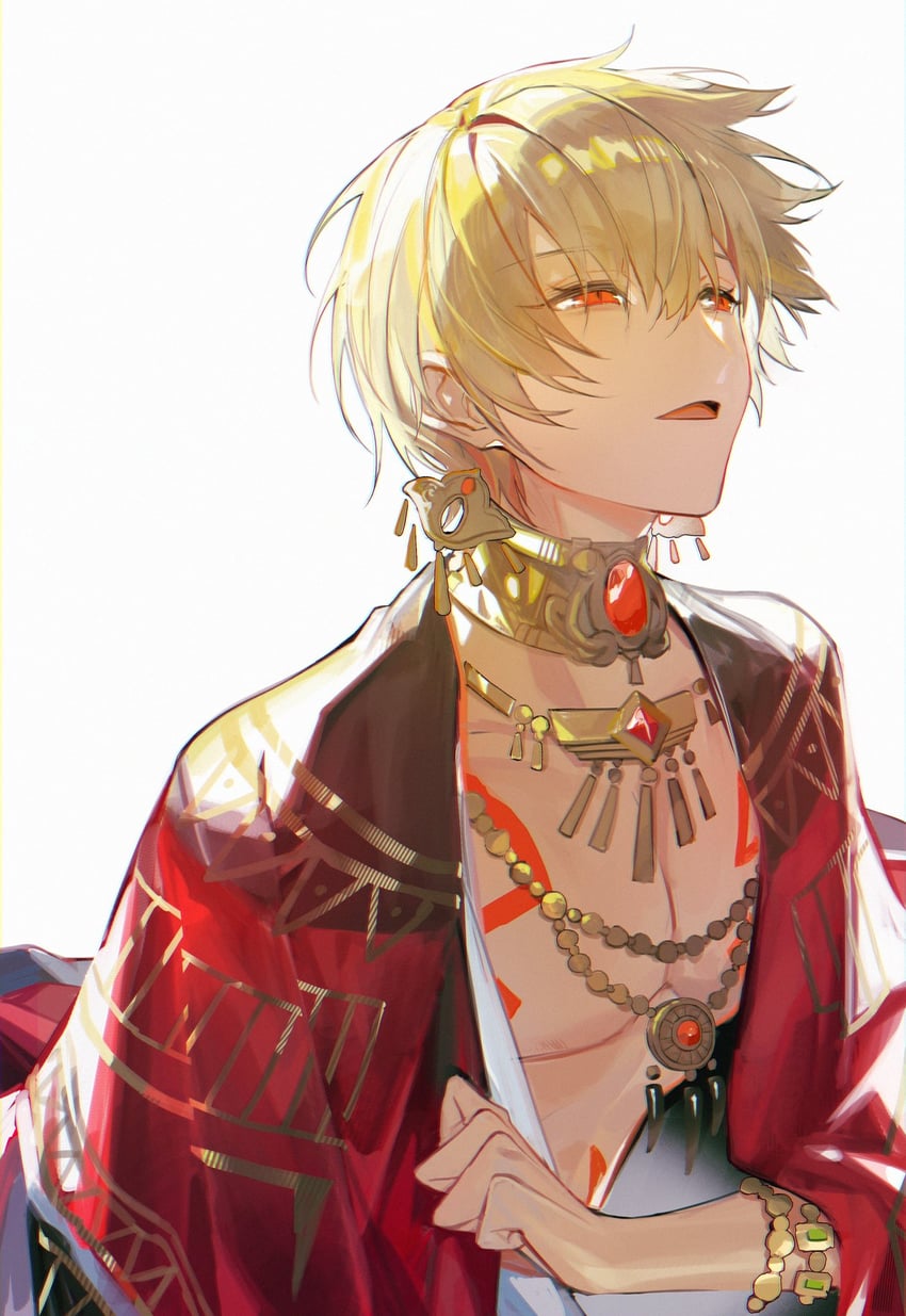 gilgamesh (fate and 2 more) drawn by k7_(kk7_000)