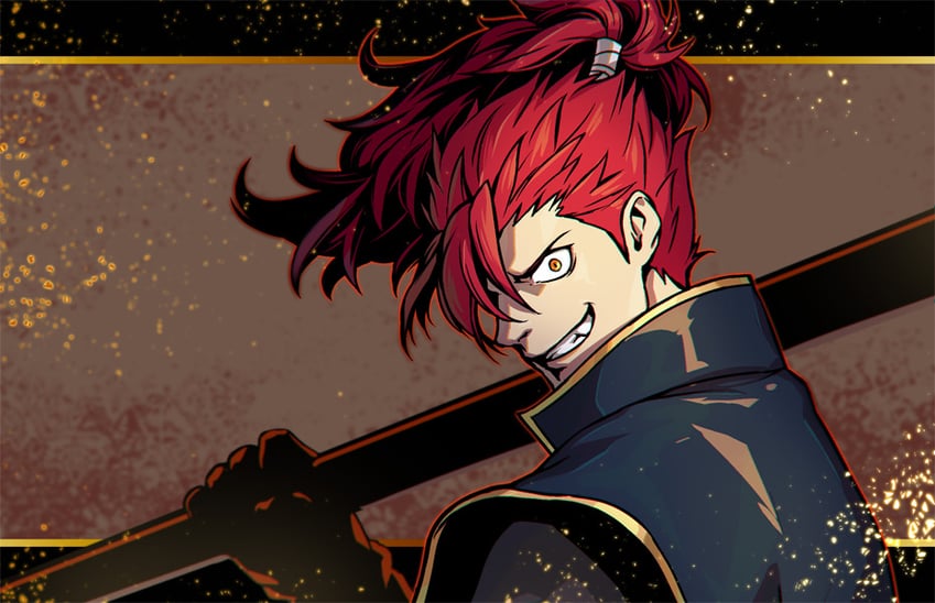 mori nagayoshi (fate and 3 more) drawn by zanshi
