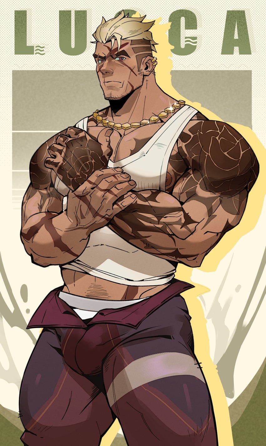 lucca (afk and 1 more) drawn by anoko_nai