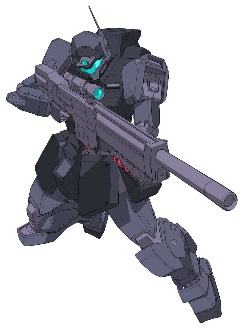 gm sniper ii (gundam and 1 more) drawn by mecha_kaku_man
