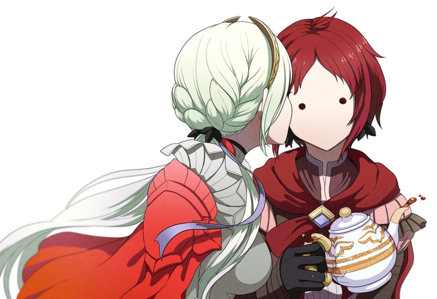 edelgard von hresvelg and monica von ochs (fire emblem and 2 more) drawn by nieto_tokage