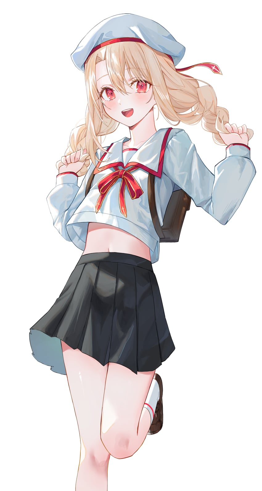 illyasviel von einzbern (fate and 1 more) drawn by kaze_22