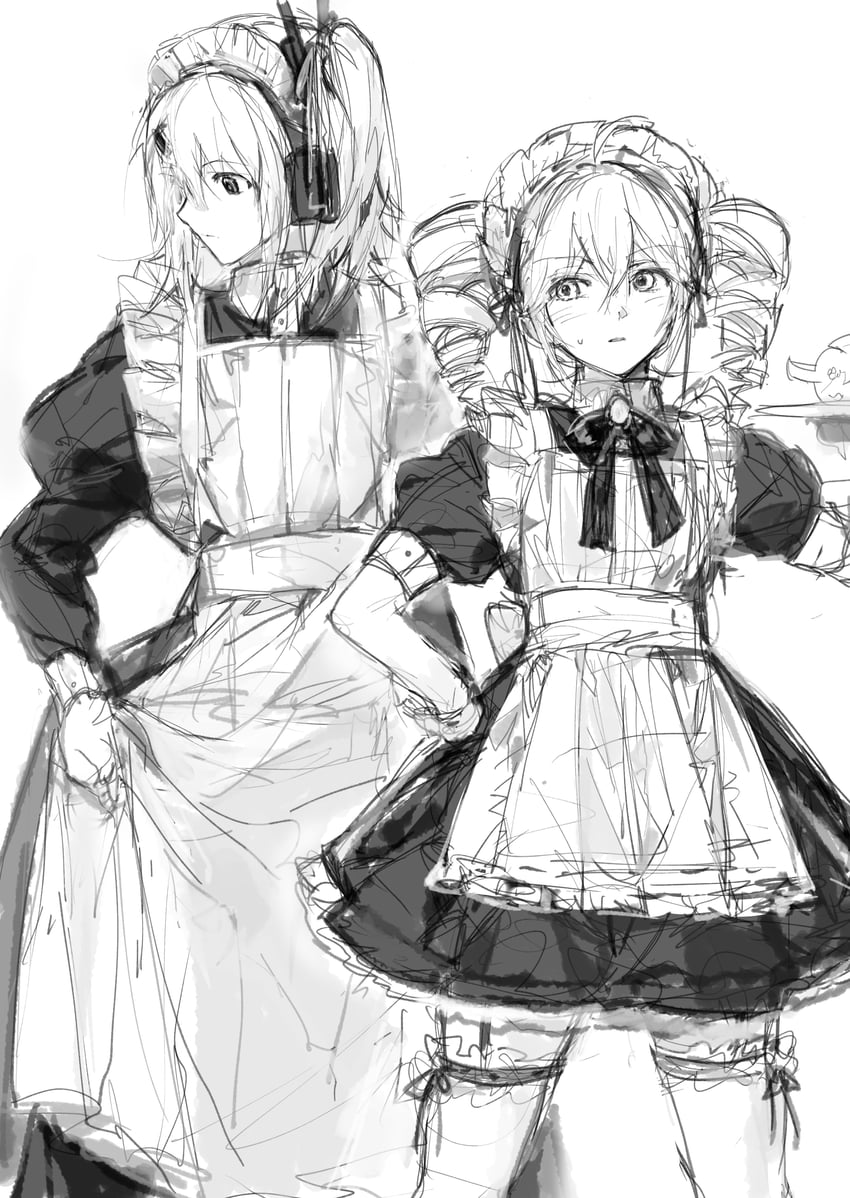 kasane teto and adachi rei (utau and 1 more) drawn by munjiduck
