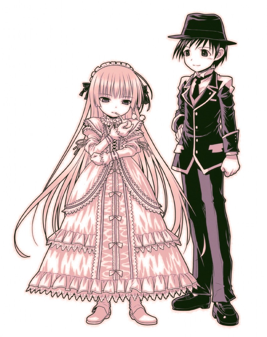 victorica de blois and kujou kazuya (gosick) drawn by kurosu_tsugutoshi