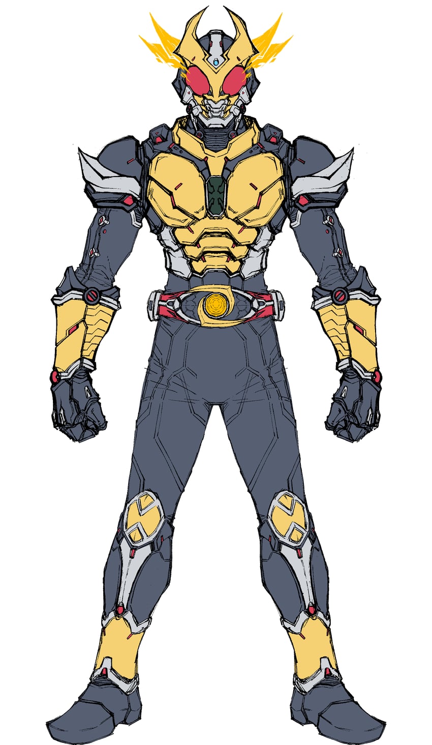kamen rider agito and agito (kamen rider and 1 more) drawn by zd19990214