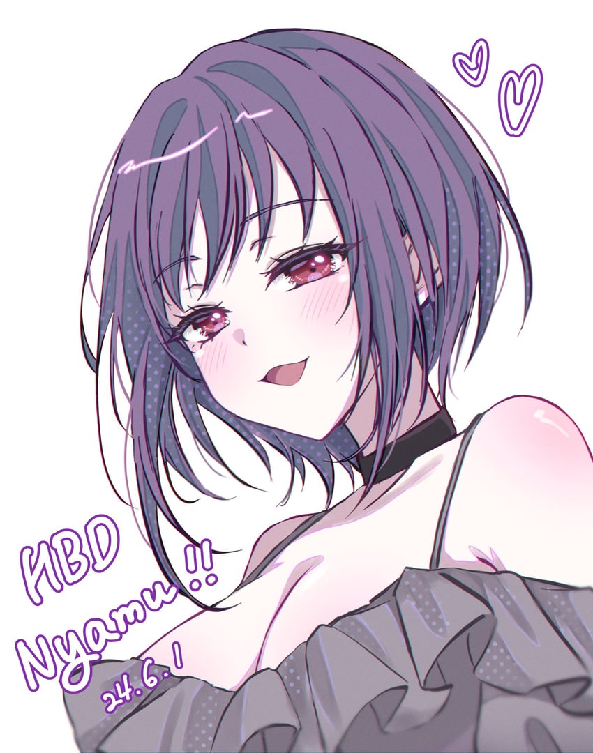 yuutenji nyamu (bang dream! and 1 more) drawn by ppora