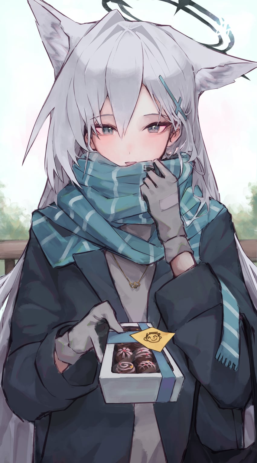 shiroko and shiroko terror (blue archive) drawn by hato_(hatotoou)