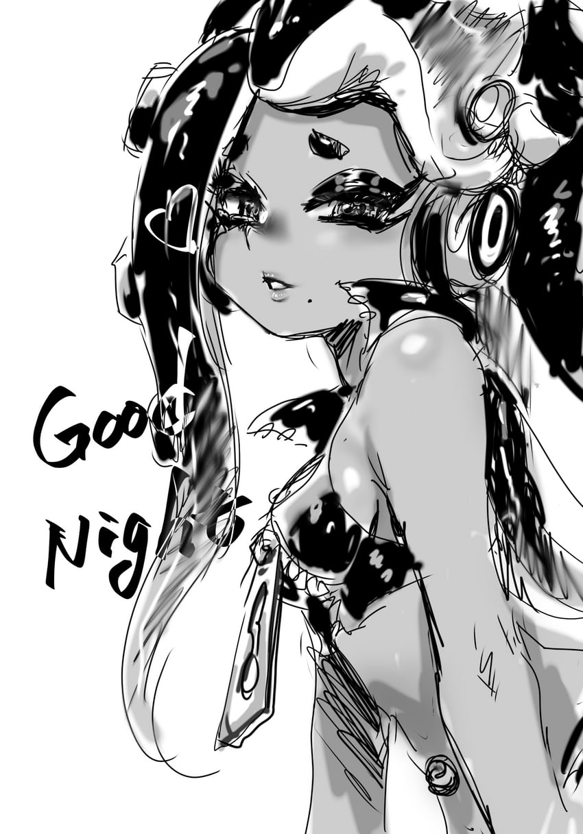 marina (splatoon and 1 more) drawn by koharu2.5
