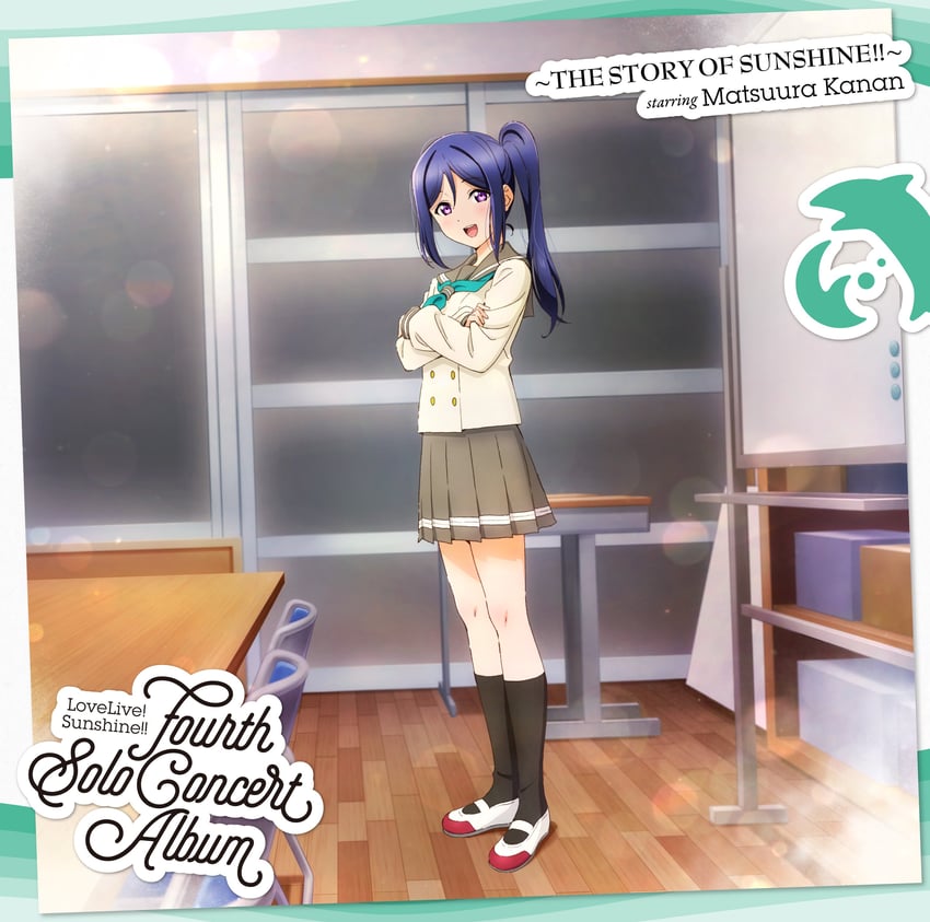 matsuura kanan (love live! and 1 more) drawn by murota_yuuhei
