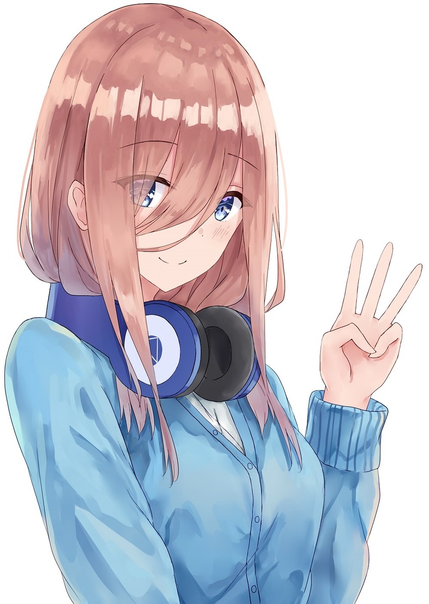 nakano miku (go-toubun no hanayome) drawn by akaya_(pixiv20545353)