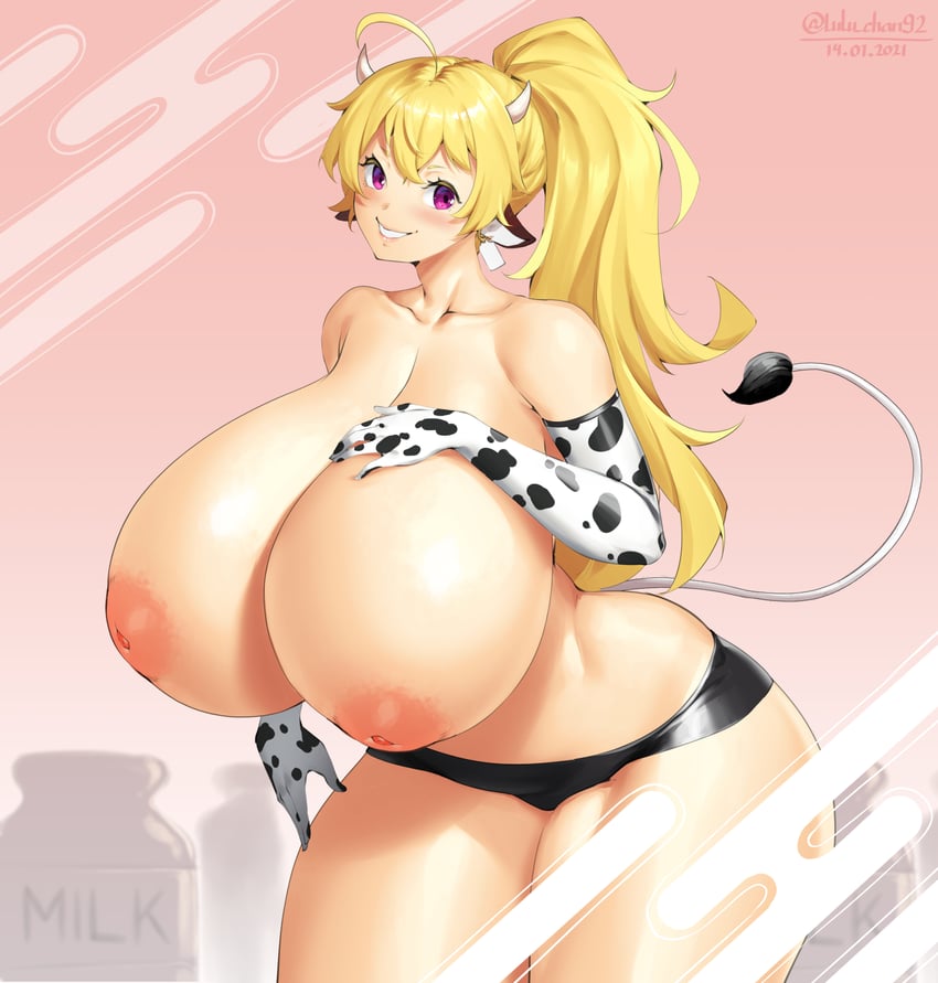 yang xiao long (original and 1 more) drawn by lulu-chan92