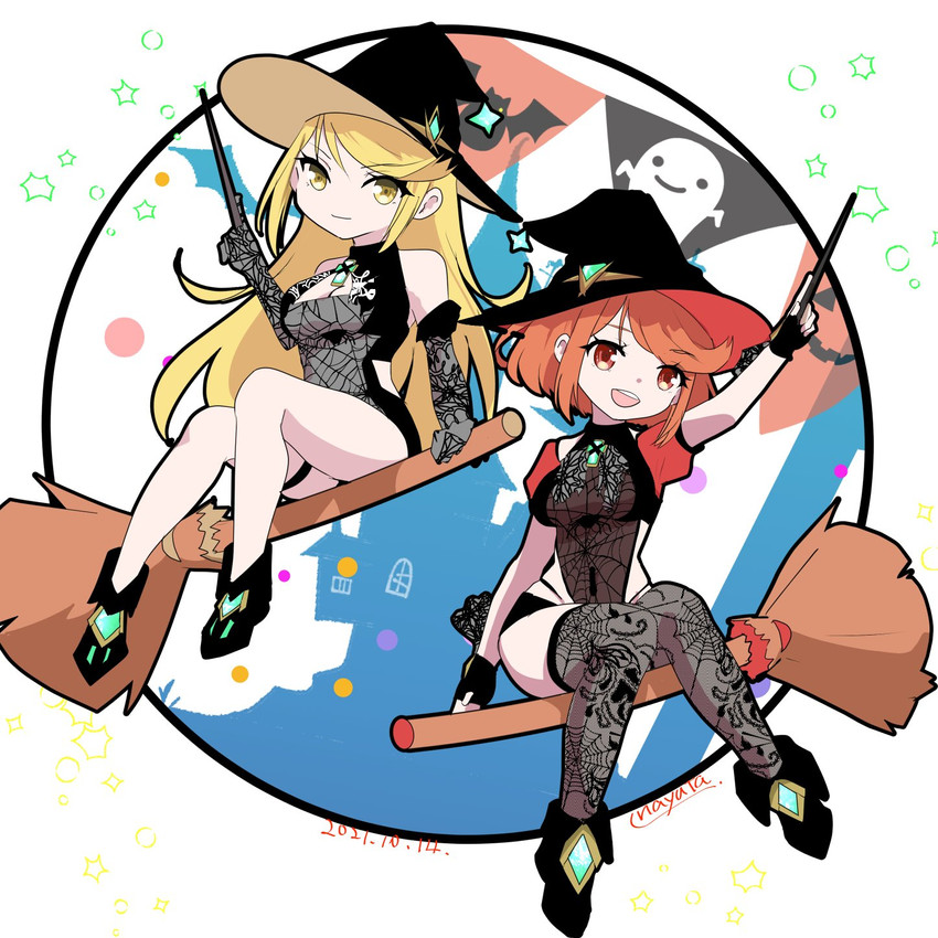 pyra and mythra (xenoblade chronicles and 1 more) drawn by nayuta-kanata