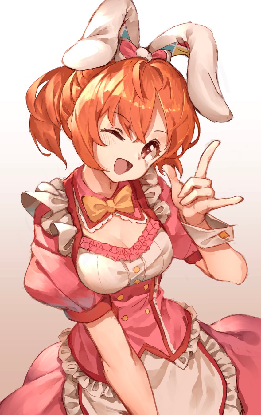 abe nana (idolmaster and 1 more) drawn by yanyan_(shinken_gomi)