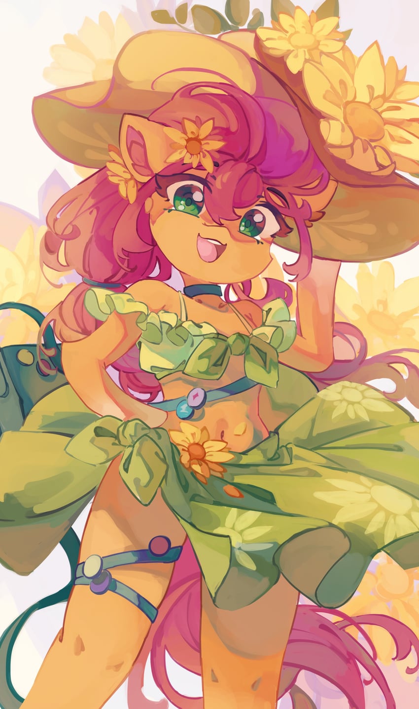sunny starscout (my little pony and 1 more) drawn by saxopi