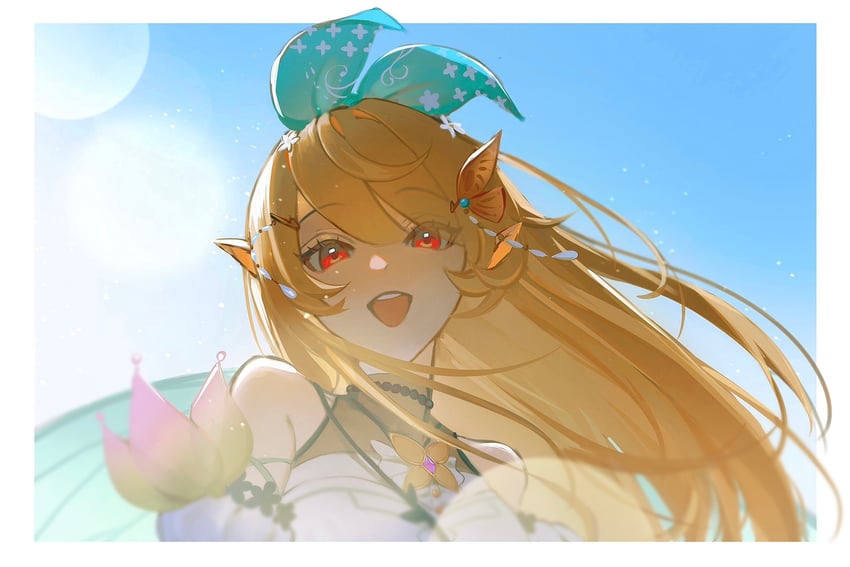 pomu rainpuff (nijisanji and 1 more) drawn by pearl_(pe4rrrrrl)