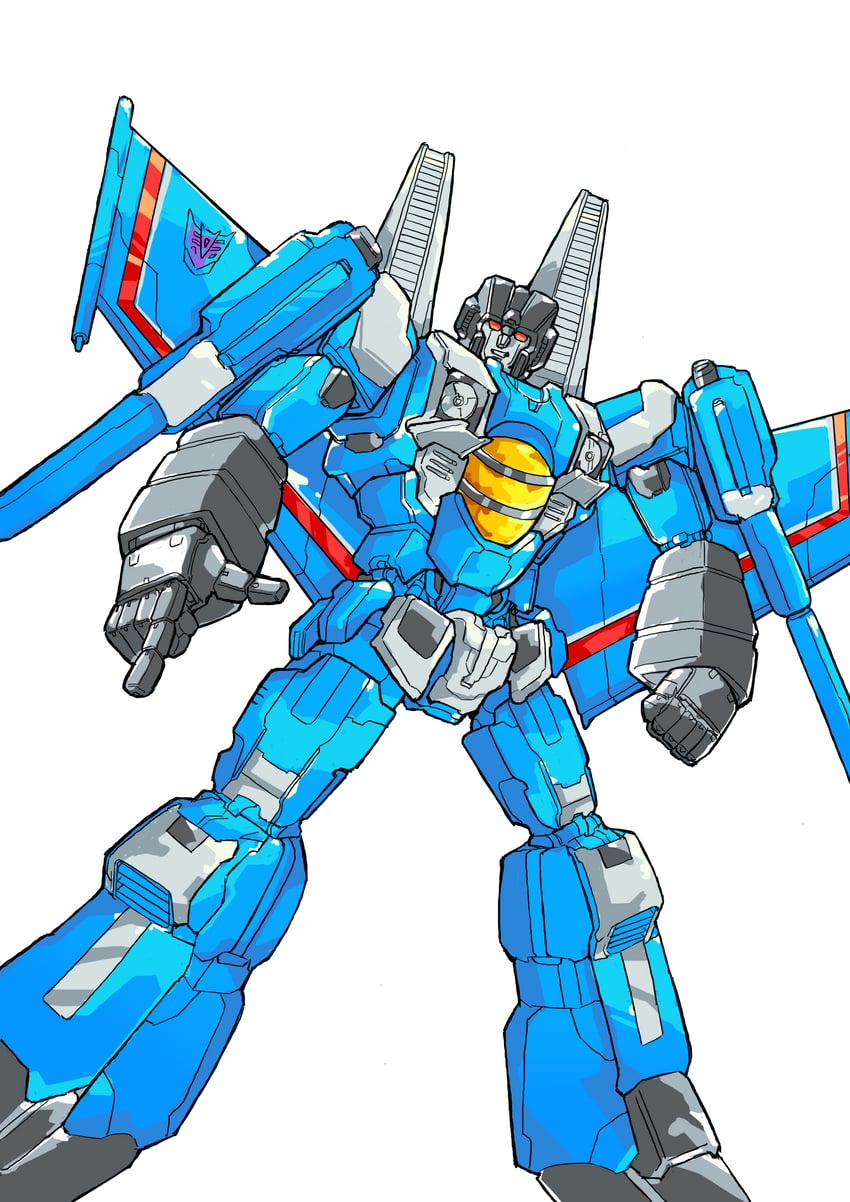 thundercracker (transformers and 1 more) drawn by konachang