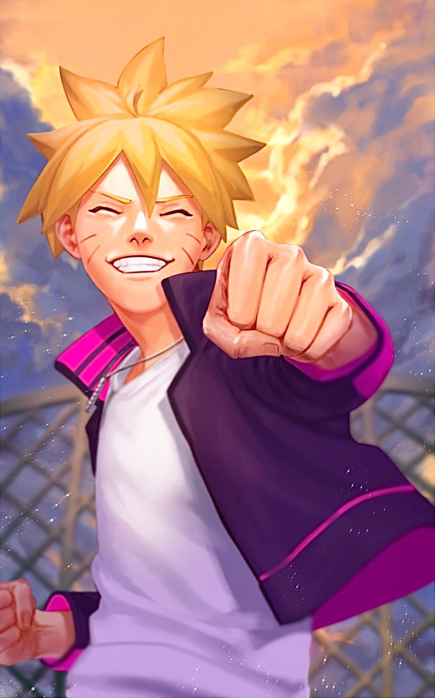 uzumaki boruto (naruto and 1 more) drawn by behindxa